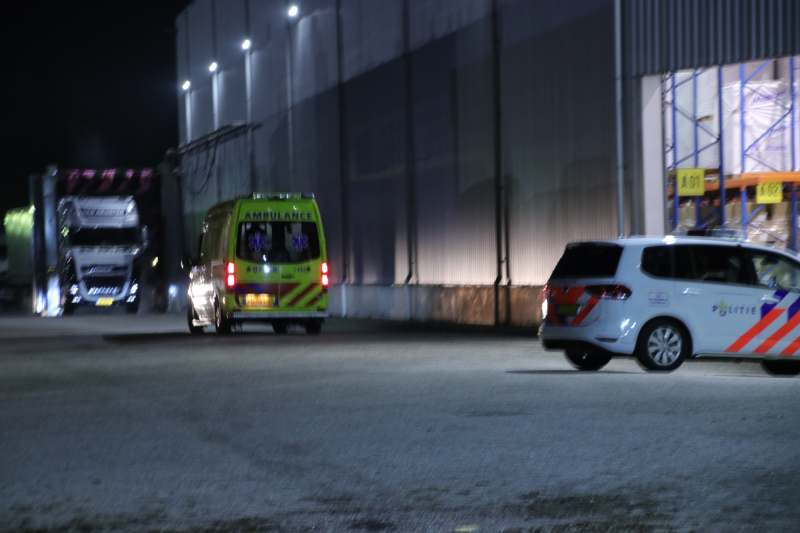 Medewerker gewond bij bedrijfsongeval