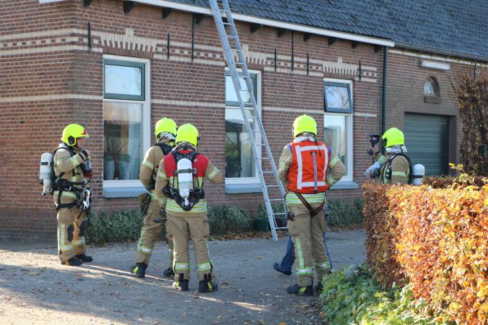 Hardnekkige schoorsteenbrand moeilijk te blussen