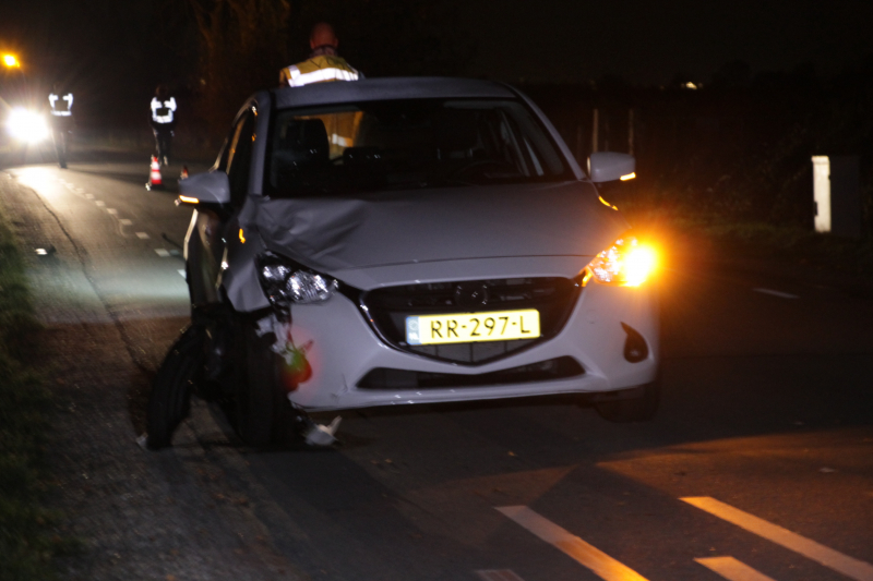 Fietser gewond na aanrijding met auto