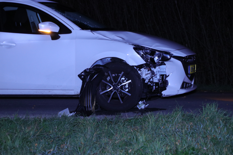 Fietser gewond na aanrijding met auto