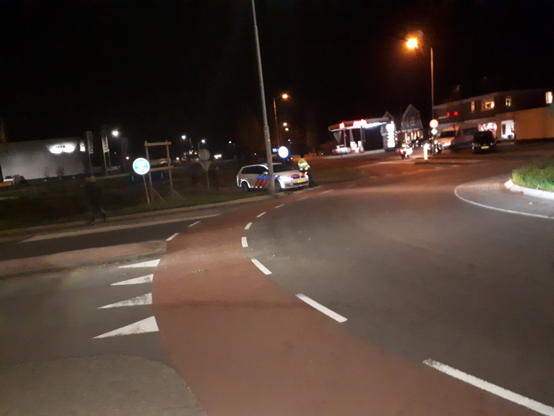 Alcoholcontrole op rotonde