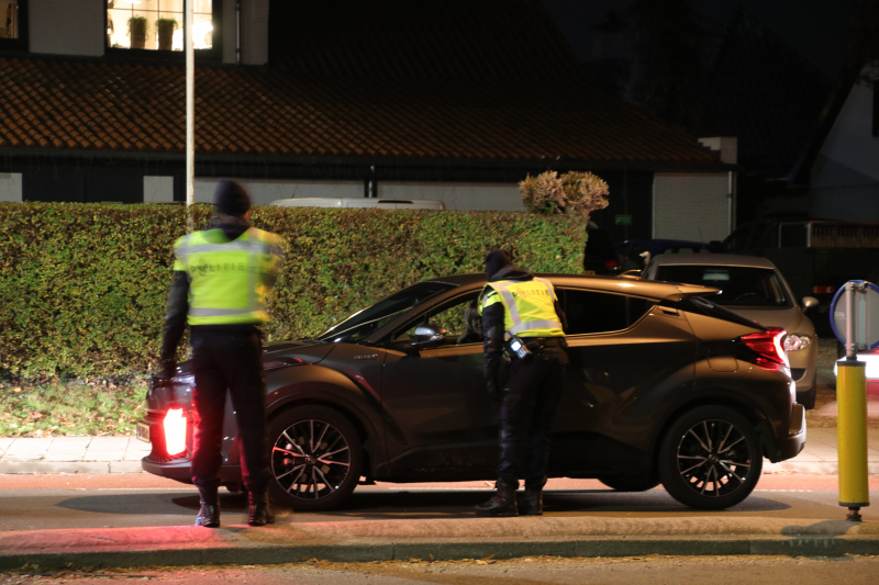 Alcoholcontrole op rotonde