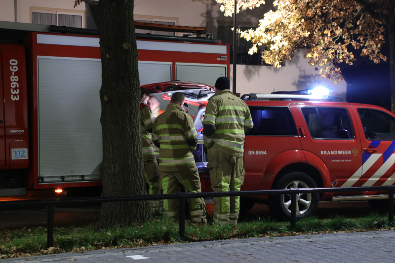 Nachtwerk door vervuild riool