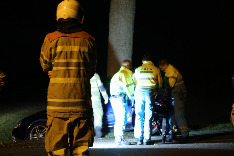 Drie gewonden bij eenzijdig ongeval