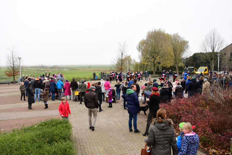 Groot welkom voor Sinterklaas en Zwarte Piet