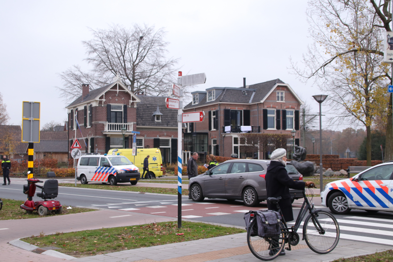 Scootmobieler aangereden op beruchte oversteek