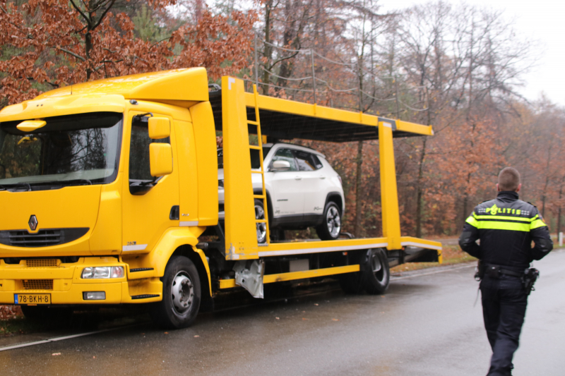 Auto total-loss na flinke aanrijding