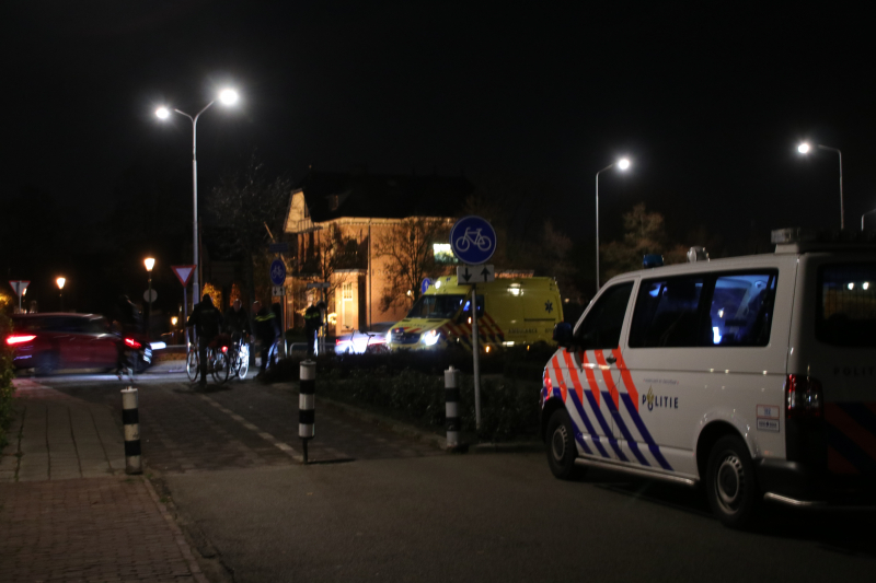 Fietser gewond bij aanrijding
