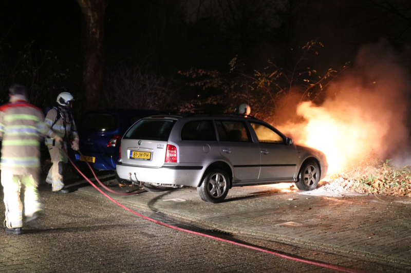 Meerdere auto's in brand in Nieuwegein