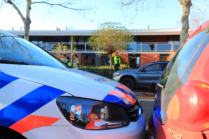 Persoon gewond bij woningbrand