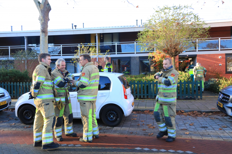 Persoon gewond bij woningbrand
