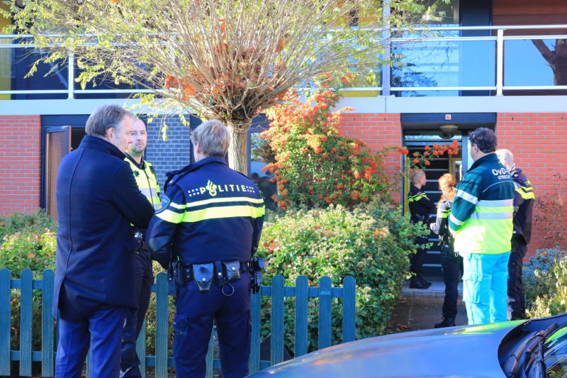 Persoon gewond bij woningbrand