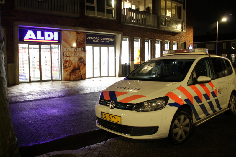 Overval op Aldi supermarkt