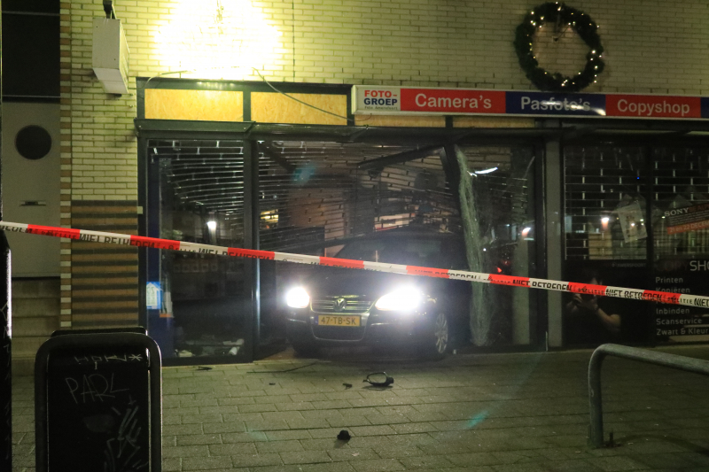 Weer ramkraak op fotospeciaalzaak