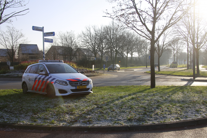 Fietser gewond na botsing met auto