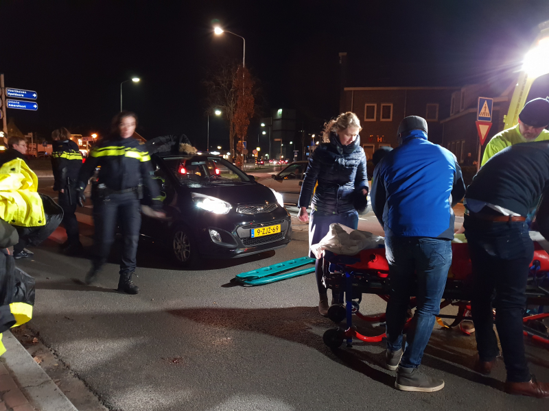 Bejaarde man aangereden op zebrapad