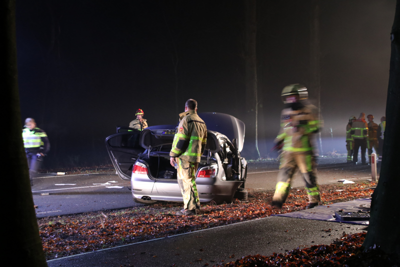 Inzittenden spoorloos na zwaar eenzijdig ongeval