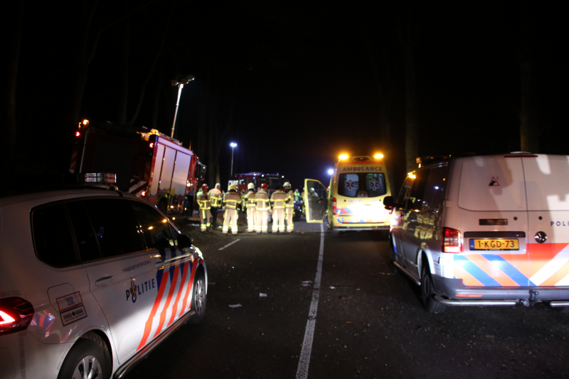 Inzittenden spoorloos na zwaar eenzijdig ongeval
