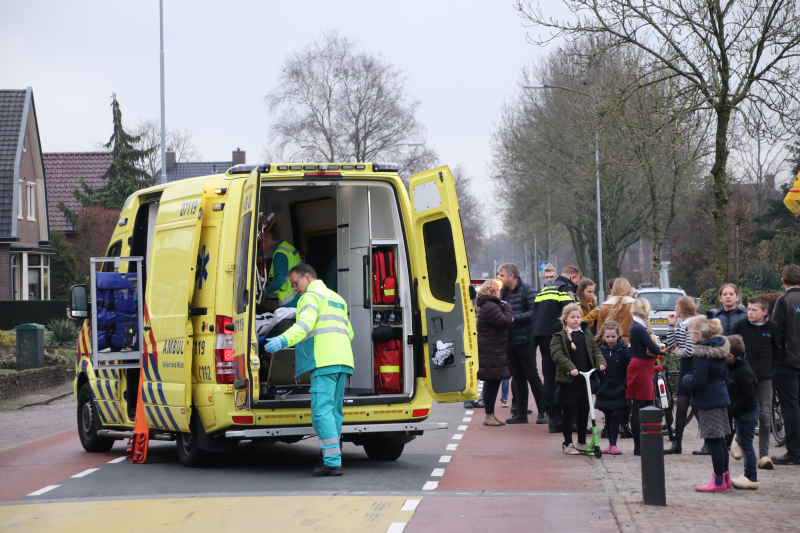 Fietsster flink gewond bij ongeval