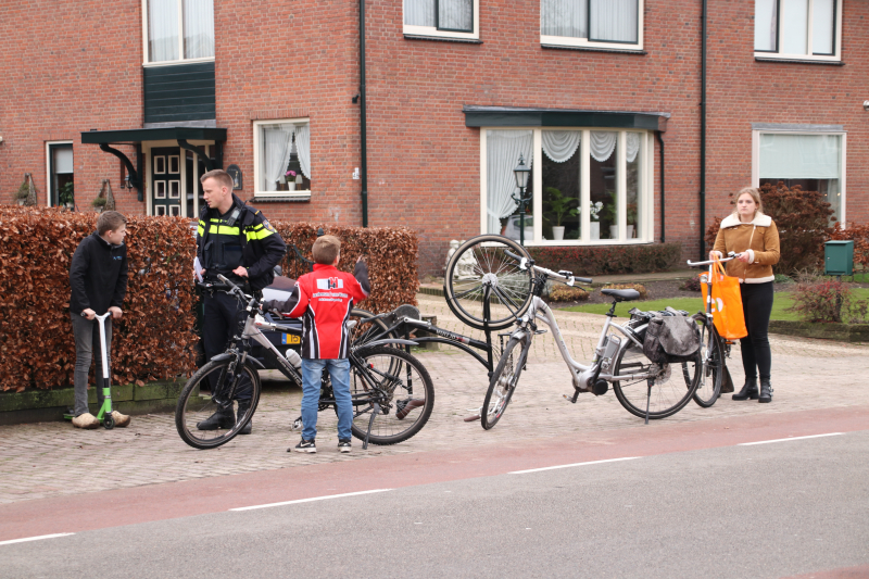 Fietsster flink gewond bij ongeval