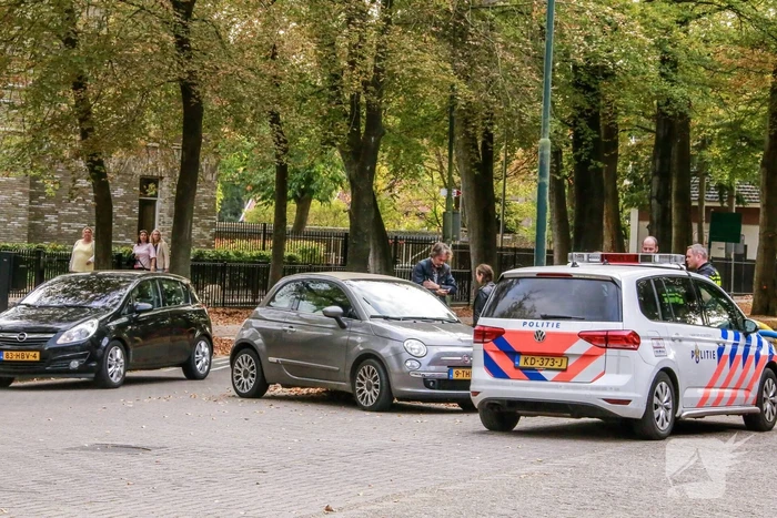 Schade bij botsing op kruising
