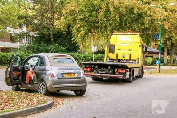 Schade bij botsing op kruising