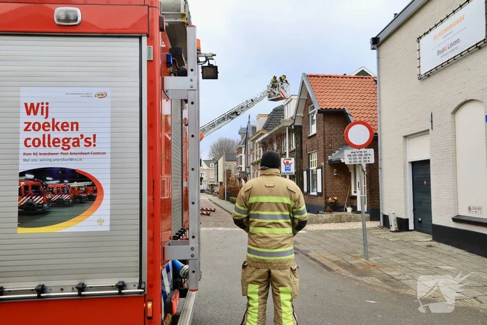 Dak losgelaten door storm