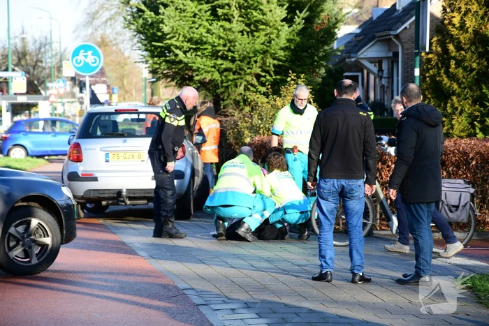 Fietsster gewond na aanrijding