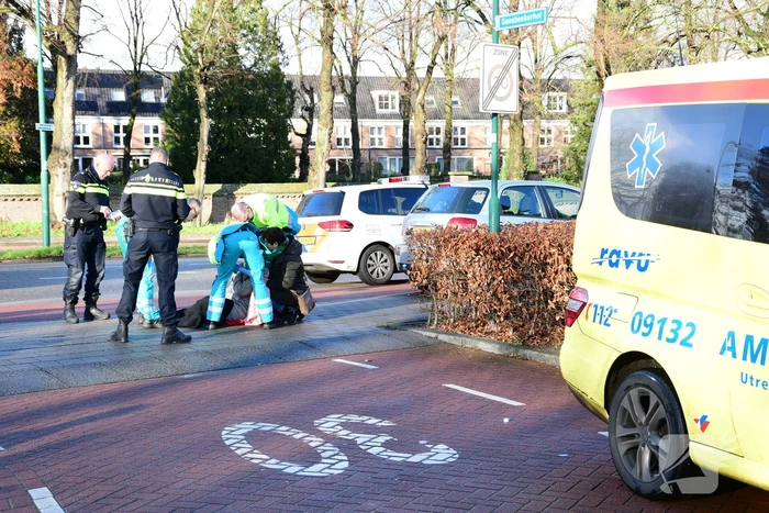 Fietsster gewond na aanrijding