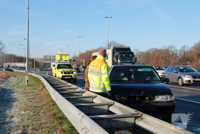 Verkeershinder na ongeval