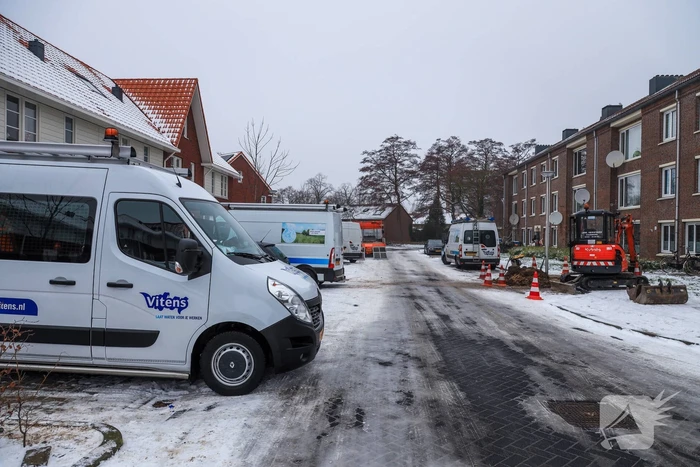 Gesprongen waterleiding