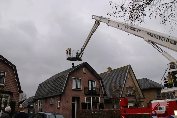 Schoorsteenbrand blijkt gezichtsbedrog