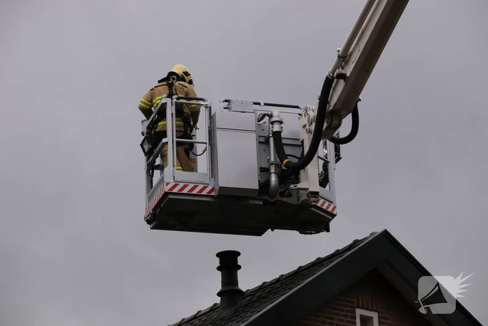 Schoorsteenbrand blijkt gezichtsbedrog