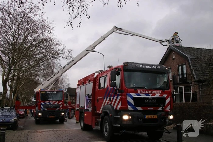 Schoorsteenbrand blijkt gezichtsbedrog
