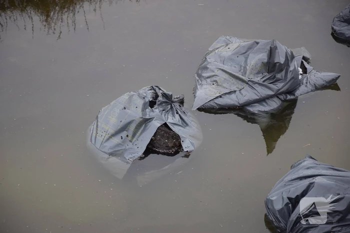 Drugsafval gedumpt in sloot