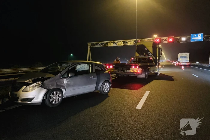 12 voertuigen op elkaar bij kettingbotsing
