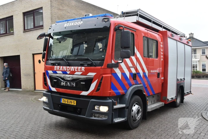 Stoppen doorgeslagen na brand in stekkerdoos