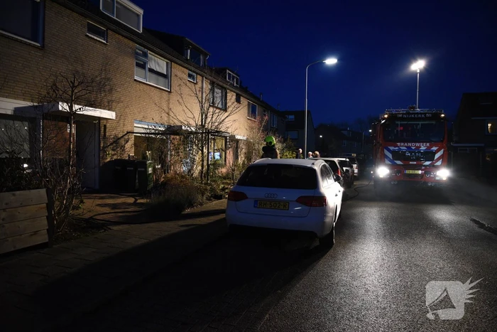 Brand in schuur