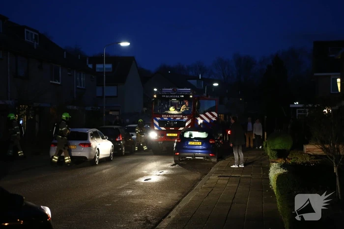 Brand in schuur