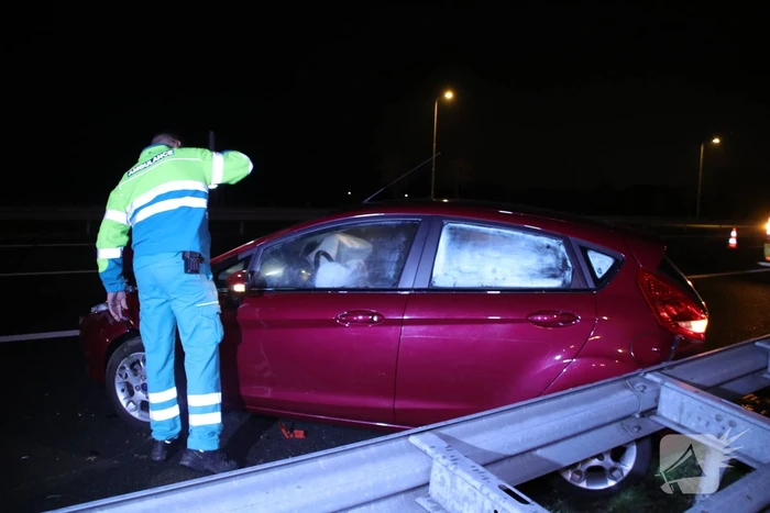 Flinke schade bij aanrijding op de snelweg (Ede)