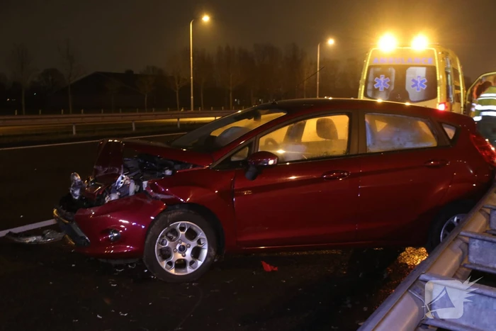 Flinke schade bij aanrijding op de snelweg (Ede)
