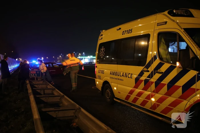 Flinke schade bij aanrijding op de snelweg (Ede)