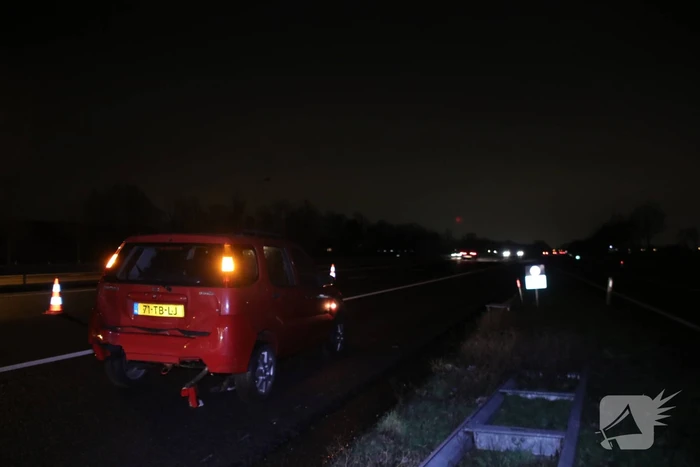 Flinke schade bij aanrijding op de snelweg (Ede)