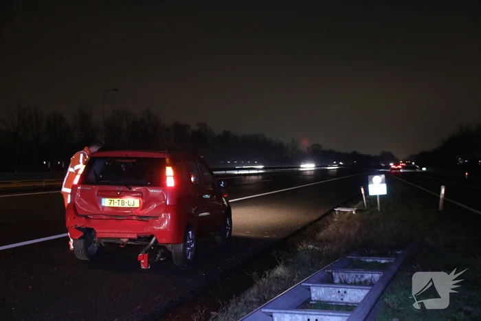 Flinke schade bij aanrijding op de snelweg (Ede)