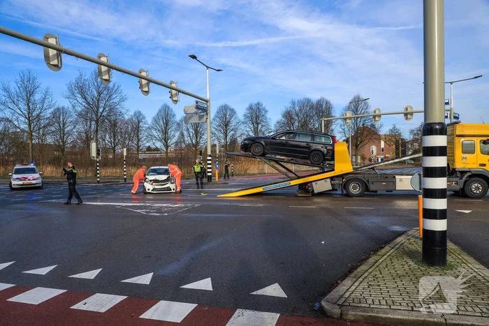 Flinke schade bij ongeval op kruising (Amersfoort)
