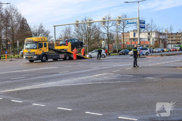 Flinke schade bij ongeval op kruising (Amersfoort)