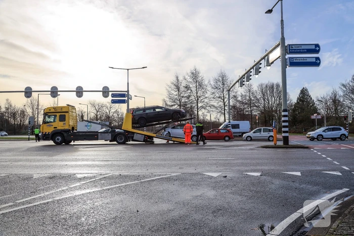 Flinke schade bij ongeval op kruising (Amersfoort)