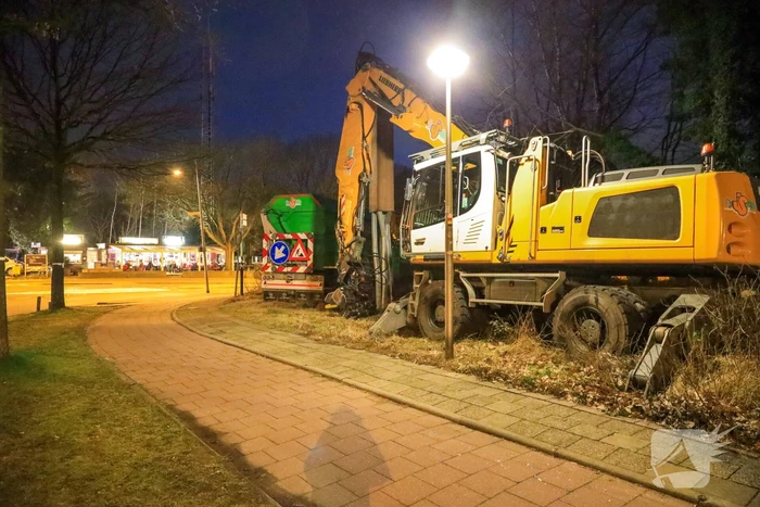 Wederom beveiliging van machines bomenkap Westelijke Ontsluiting (Amersfoort)
