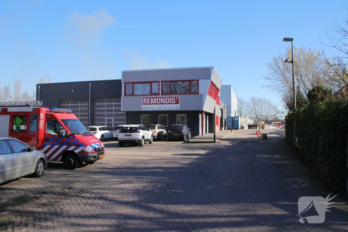 Veel rook bij brand afvalverwerker Remondis