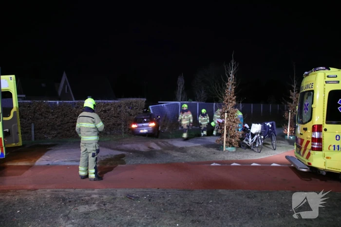 Twee gewonden bij eenzijdig ongeval